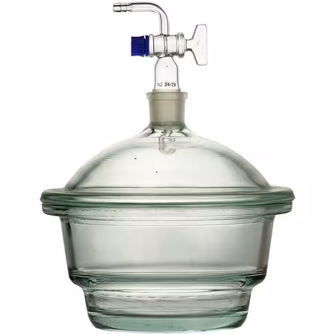 Dessicateur verre avec robinet Ø 250 x 344 mm