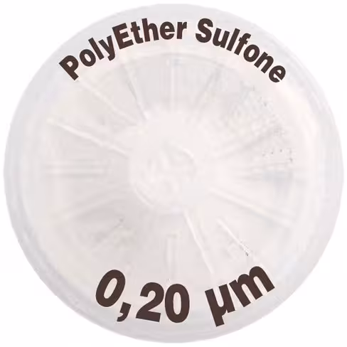 Filtre-seringue PES porosité 0,20 µm Ø 13 mm LMR x 100