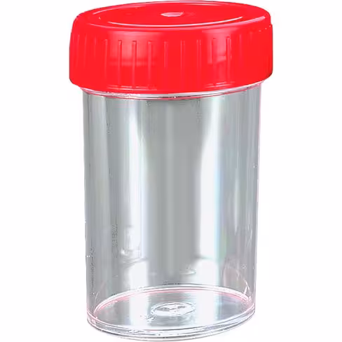 Flacon PS 60 ml forme tronconique irradié x 750