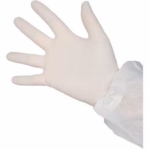 Gant à usage unique en latex poudré taille M x 100