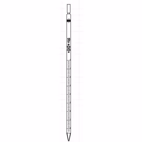 Pipette graduée 1 trait classe AS 50 ml sub. 0,2 ml