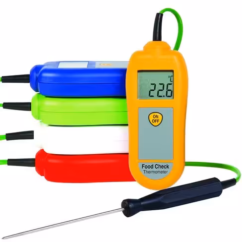 Thermomètre sonde HACCP +300°C - Jaune