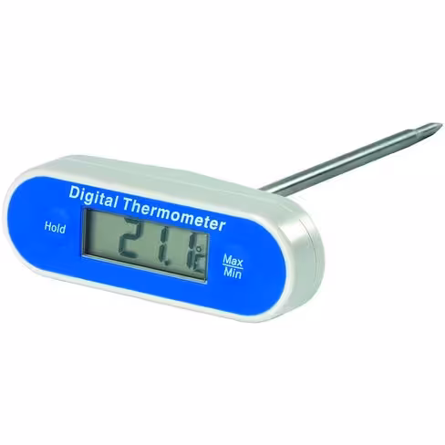 Thermomètre étanche forme T sonde 300 mm