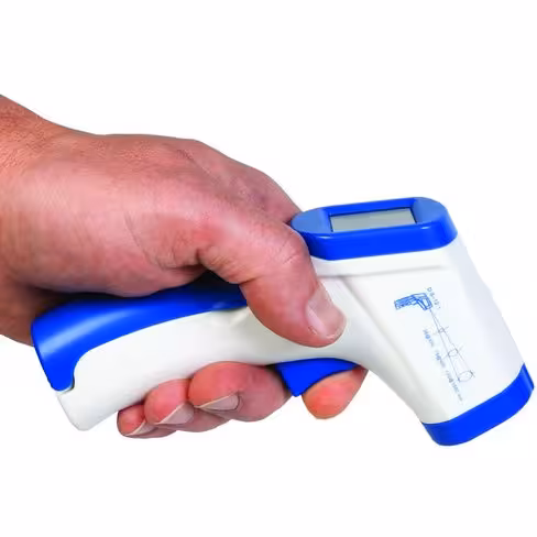Mini-thermomètre pistolet IR à visée laser