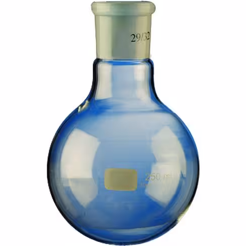 Ballon à col rodé 19/26, à fond rond 25 ml