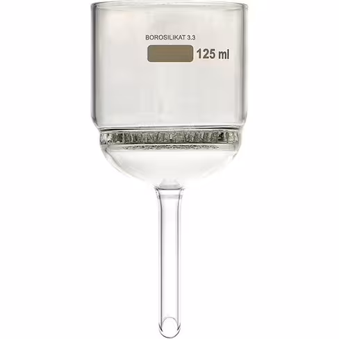 Entonnoir de Buchner verre borosilicaté 125 ml