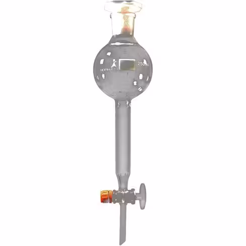 Ampoule à décanter avec robinet en verre 100 ml