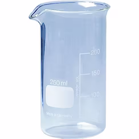 Bécher gradué 600 ml x 10