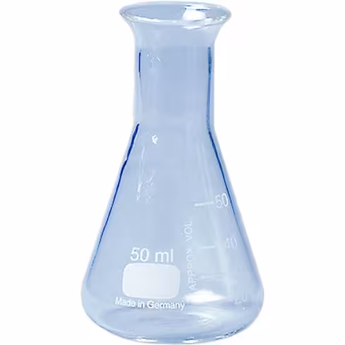 Erlenmeyer col étroit 25 ml x 10