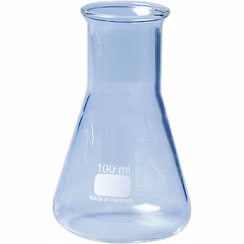 Erlenmeyer col large 25 ml x 10