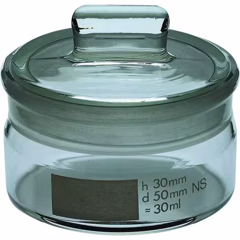 Pèse-filtre en verre 80 ml