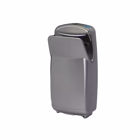 Sèche-mains air pulsé Airwind Plus A215 - ABS gris équipé d'un système de filtration HEPA