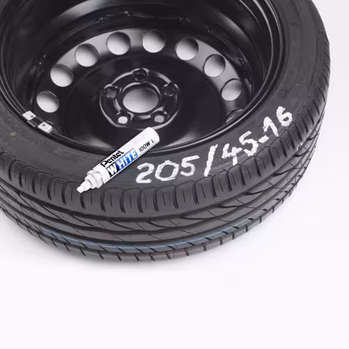 Marqueur Pentel x100w permanent pointe conique 6,6 mm - peinture blanche couvrante