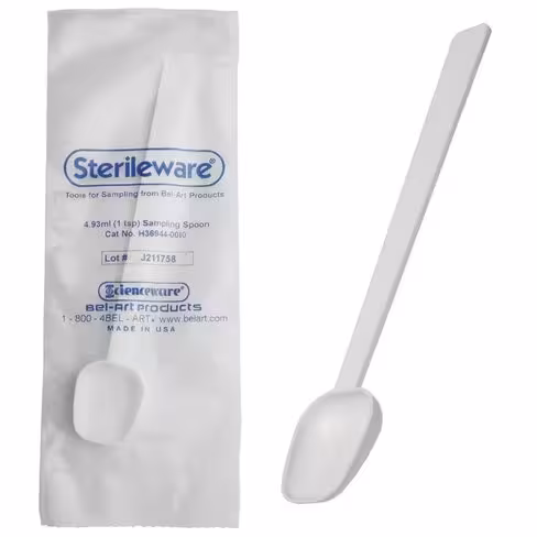 Cuillère stérileware sampling 14,79 ml 3 tsp PS x 10