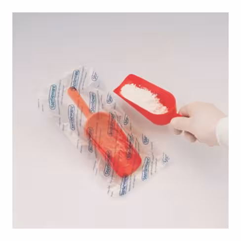 Ustensile d échantillonnage scoop stérileware PS blanc 60 ml x 10