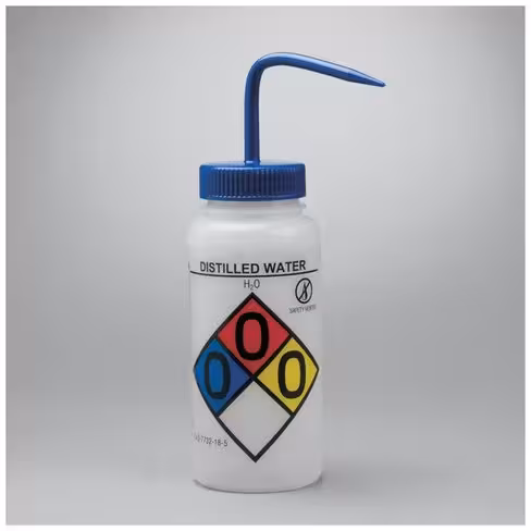 Pissette ghs safety vented eau distillée x 4