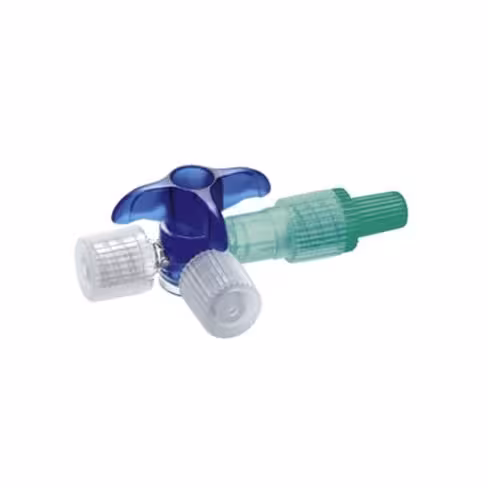 Discofix 3-voie stopcock blanc sans tube x 50