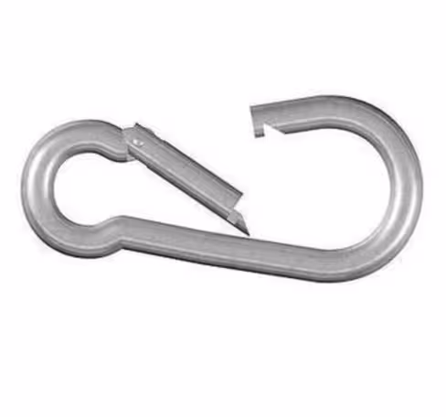 Mousqueton automatique aluminium o 63 mm