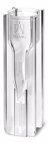 Cuve uv micro hauteur centrale 8,5 mm volume de 70 à 850 µl emballage standard 100 x 100