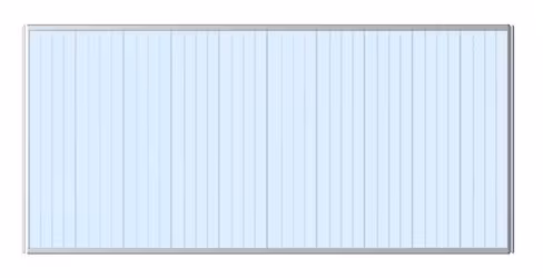 Cloison fixe L2,4m H1,45m daylight