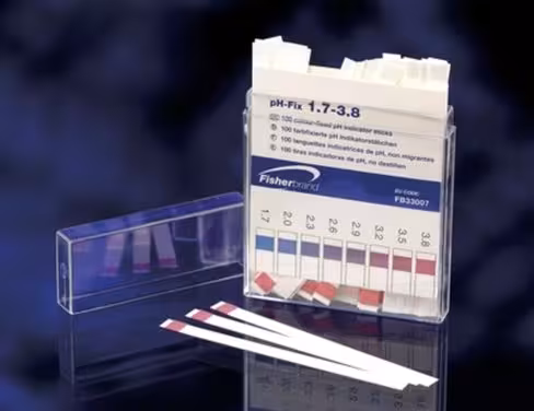 Indicateur Ph fix ph 1,7 3,8, 6 x 85 mm x 100