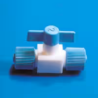 Vanne PTFE tube ext 8 mm d pass 4 mm