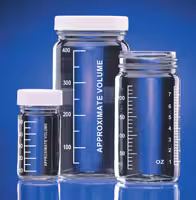 Bouteille à col large avec PTFE lined 48/400 x 24