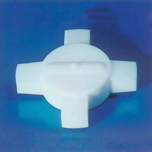 Barreau PTFE disque avec croix 70 mm
