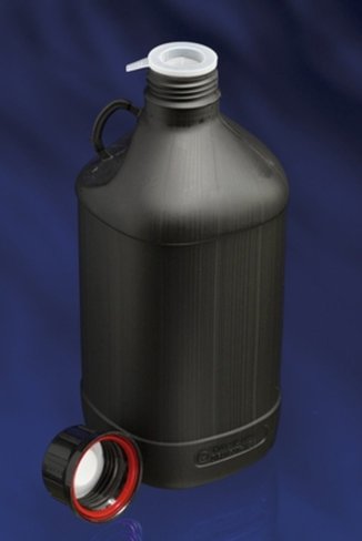 Flacon PEHD 2,5 l liquide ambré x 4