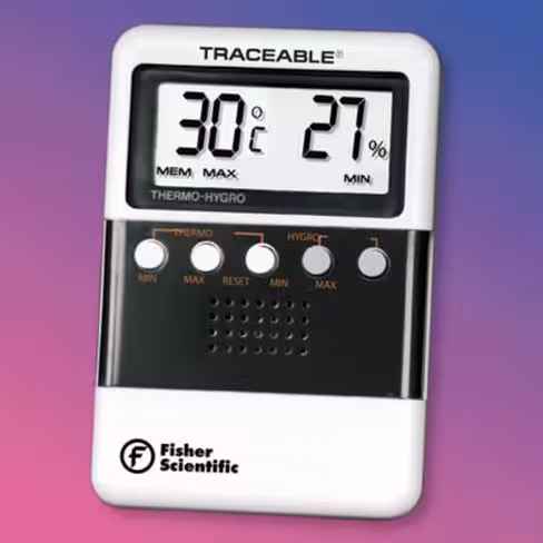 Hygromètre Fisherbrand digital avec thermometer
