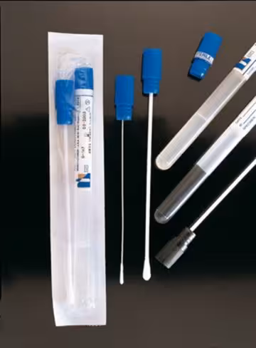 Ecouvillon stérile in tube swabs aluminium x 500