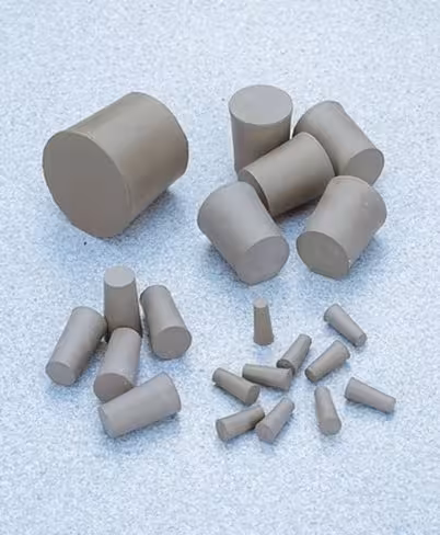 Bouchon néoprène solide ø 17 mm x 20