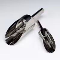 Pelle uniforme cylindrique acier inox longueur 220 mm 150 ml