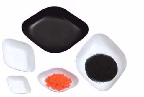Coupelle de pesée Fisherbrand Diamond antistatique PS noir 30 ml x 500