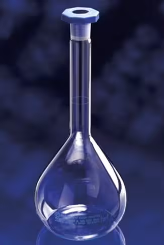 Fiole jaugée classe A 1000 ml x 2