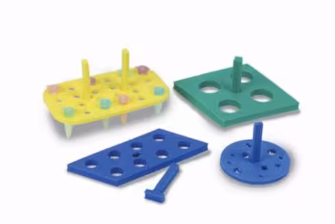 Portoir flottant jaune 24 x 2 ml x 5