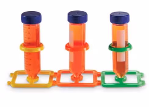 Portoir PP 1 tube flacon 50 ml x 5