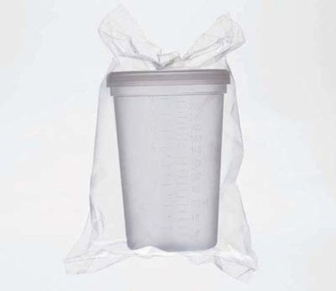 Couvercle PE stérile x 500