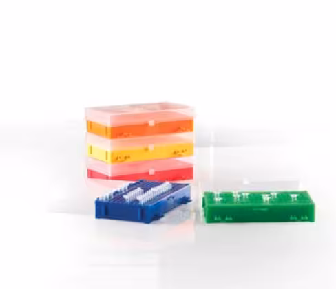 Portoir PCR réversible coloris assortis x 5