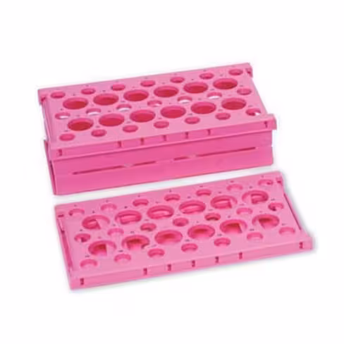 Portoir pliable tube 15/50 ml ro portoir pliable pour tube x 2