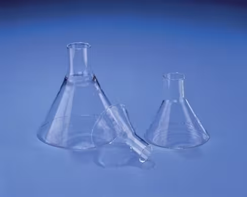 Entonnoir à poudre verre borosilicaté 50 mm tige Ø 13 mm longueur 20 mm
