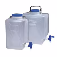 Bonbonne PP rectangulaire avec robinet 20 l