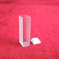 Cuve verre optique 3,5 ml rectangle largeur interne 10 mm x 2