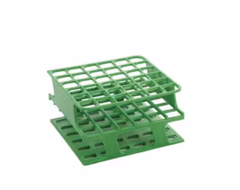 Portoir Delrin test tube rack vert 36 x 13 mm