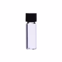 Flacon à vis 1,75 ml fond plat forme haute verre clair type 1 Ø 11 mm hauteur 36 mm filetage 5,5 mm x 892