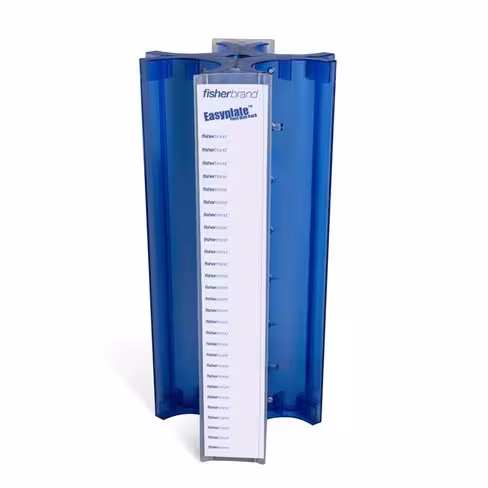 Boîte de transport rack pour boites de petri polycarbonate bleu