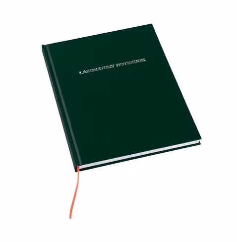 Cahier laboratoire 200 pages, feuille à carreau vert x 6