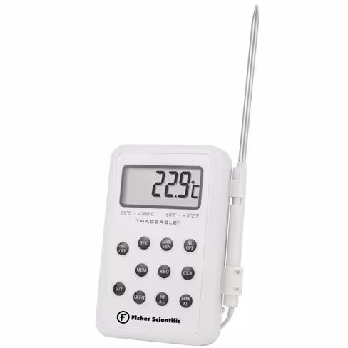 Thermomètre memoire 50/300°c