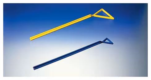 Etaleur de cellules forme triangle jaune stérile 60 mm emballage individuel x 25