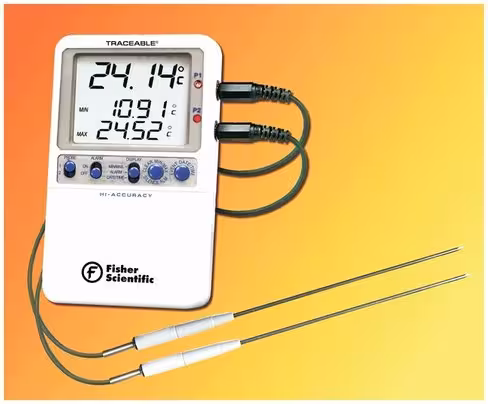 Thermomètre 2 cnx 50/+70°c 2sondes